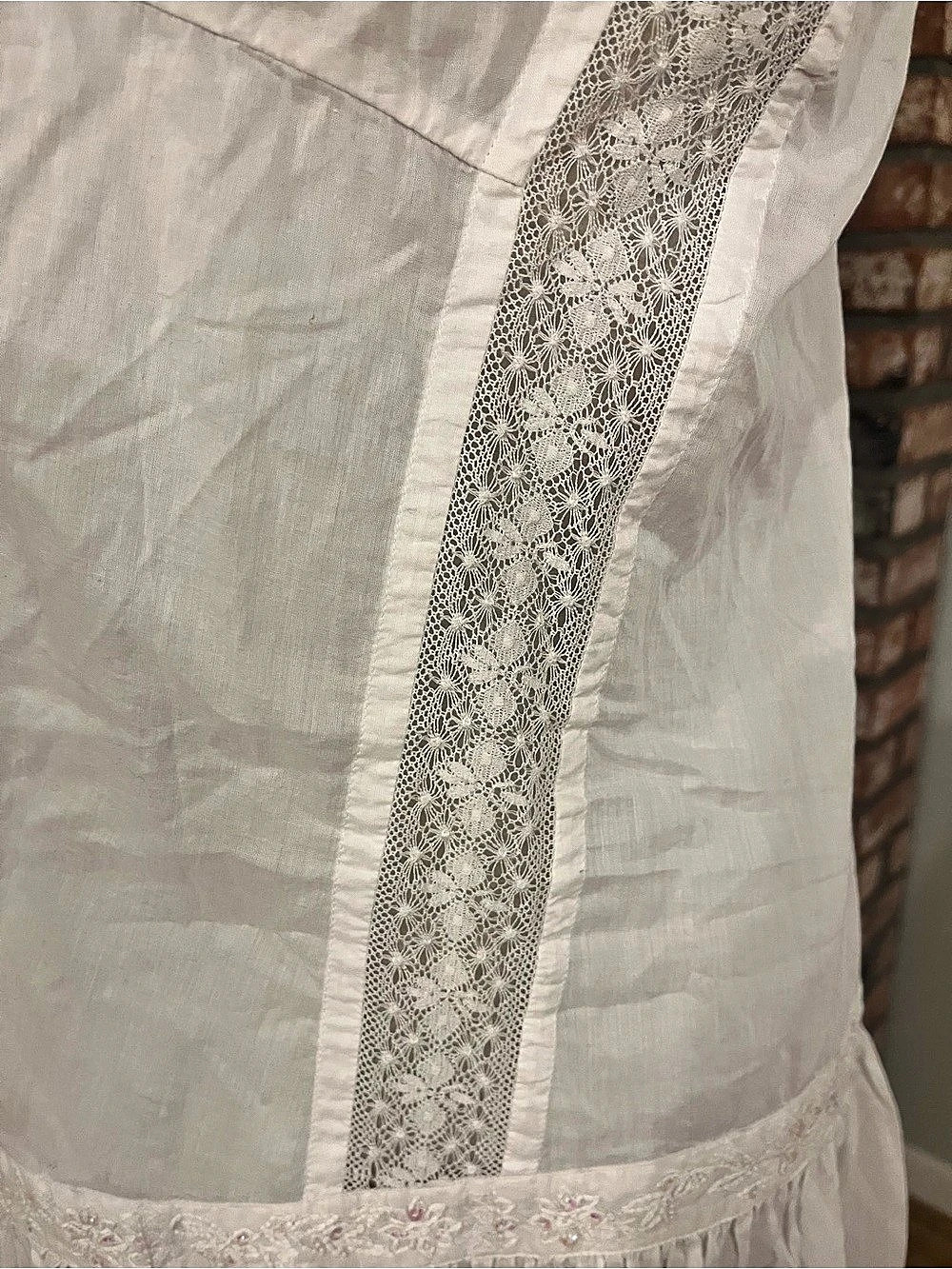 AllSaints NWOT “Rosalie" Embroidered Halter Dress - Picture 7 of 11